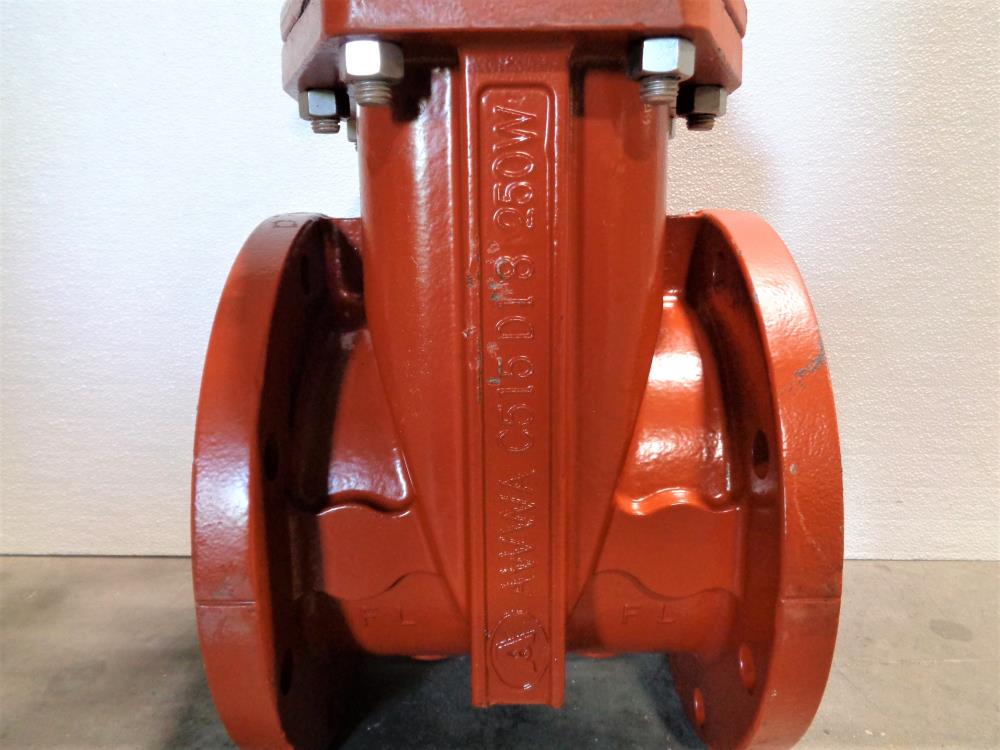 American Flow Control 8" 250# Gate Valve, Ductile Iron, 2508-1